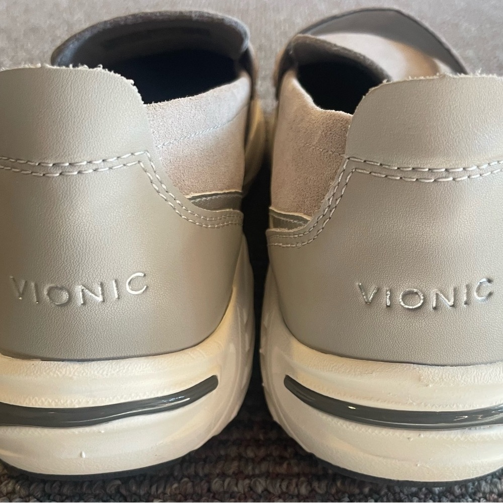 Vionic Women's 23Walk Loafers, Gray Suede - Picture 3 of 5